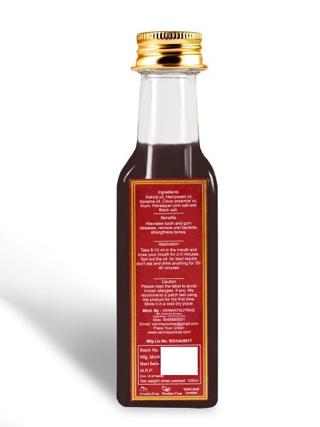 SESAME-ALUM-KALONJI - GUM STRENGTHENING OIL