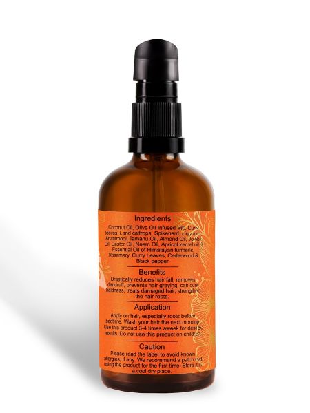 Image of APRICOT-CASTOR-NEEM PHYTO ESSENTIAL - ANTI DANDRUFF HAIR OIL