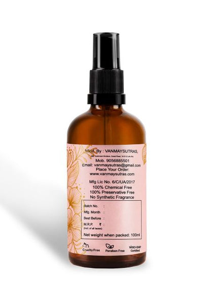 ROSE MIST & TONER -  EDIBLE | ORGANIC| PURE