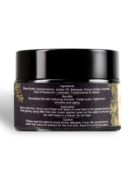 Jojoba-Apricot-Kokum - NIGHT FACE CREAM FOR MEN