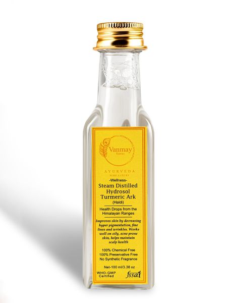 Steam Distilled Hydrosol - TURMERIC ARK