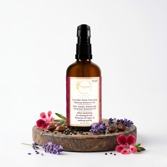 Lavender Deep Cleansing Makeup Remover Oil - A complete skincare ritual