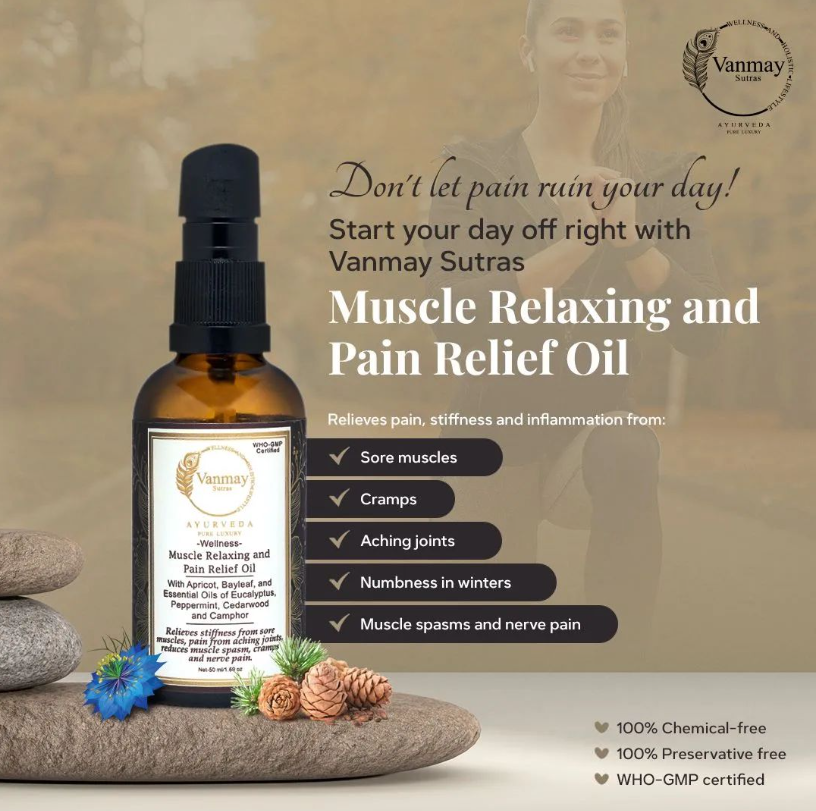Image of Advance Muscle Relaxing Oil for instant pain relief & deep relaxation