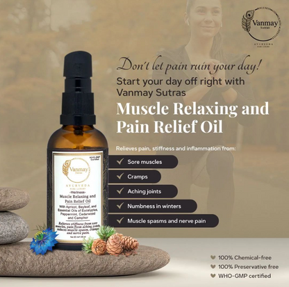 Advance Muscle Relaxing Oil for instant pain relief & deep relaxation
