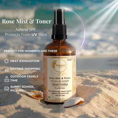 ROSE MIST & TONER -  EDIBLE | ORGANIC| PURE