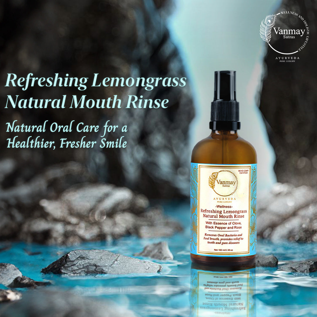 Image of REFRESHING LEMONGRASS - NATURAL MOUTH RINSE