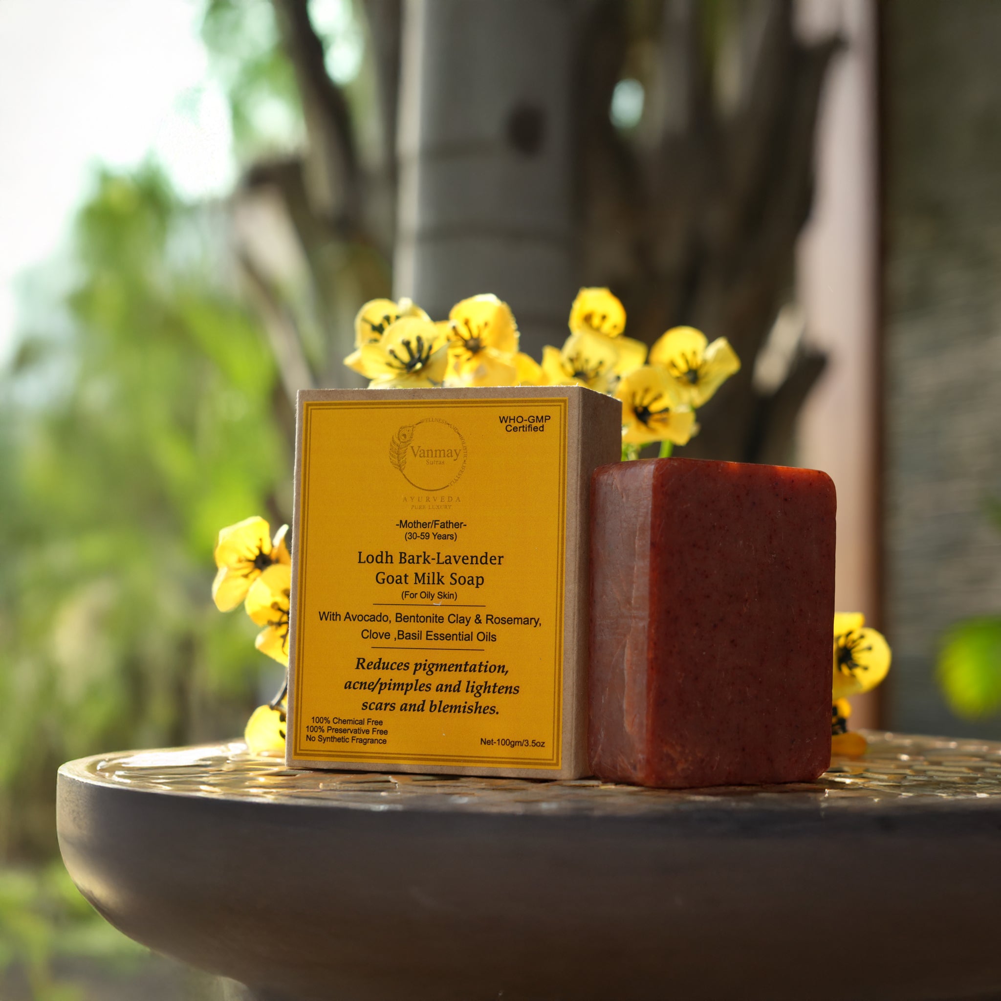 Image of LODH BARK-LAVENDER - GOAT MILK SOAP