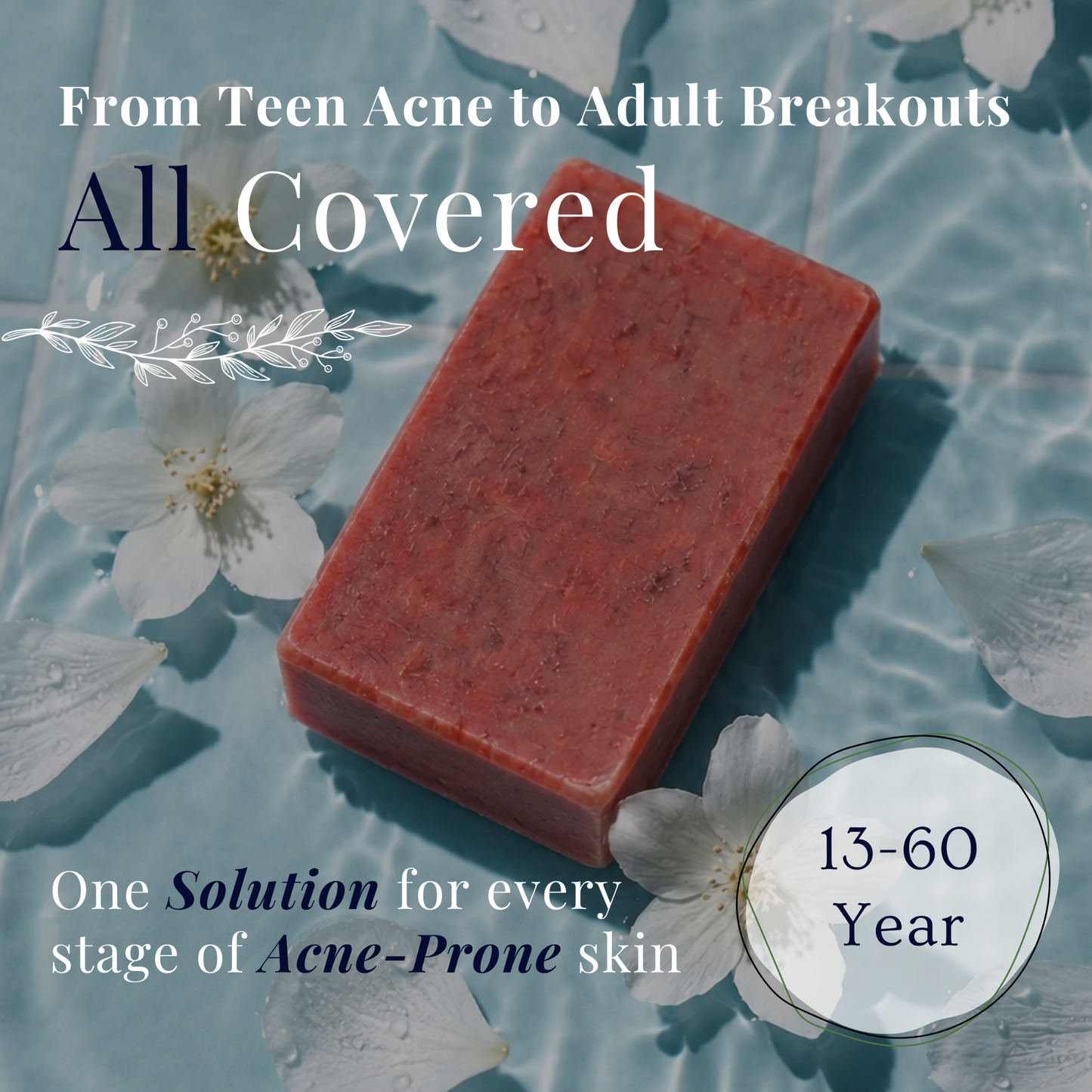 Acne Goat Milk Soap for Acne-Prone Skin with Lodh & Manjistha