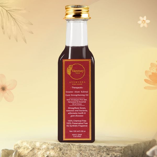 Image of Sesame-Alum-Kalonji - GUM STRENGTHENING OIL