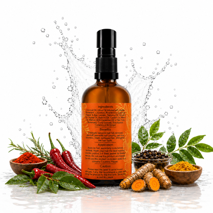 Best Hair fall  Control oil for regrowth with Babchi, Walnut & Pepper Extracts