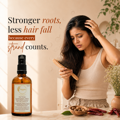 Best Hair fall  Control oil for regrowth with Babchi, Walnut & Pepper Extracts