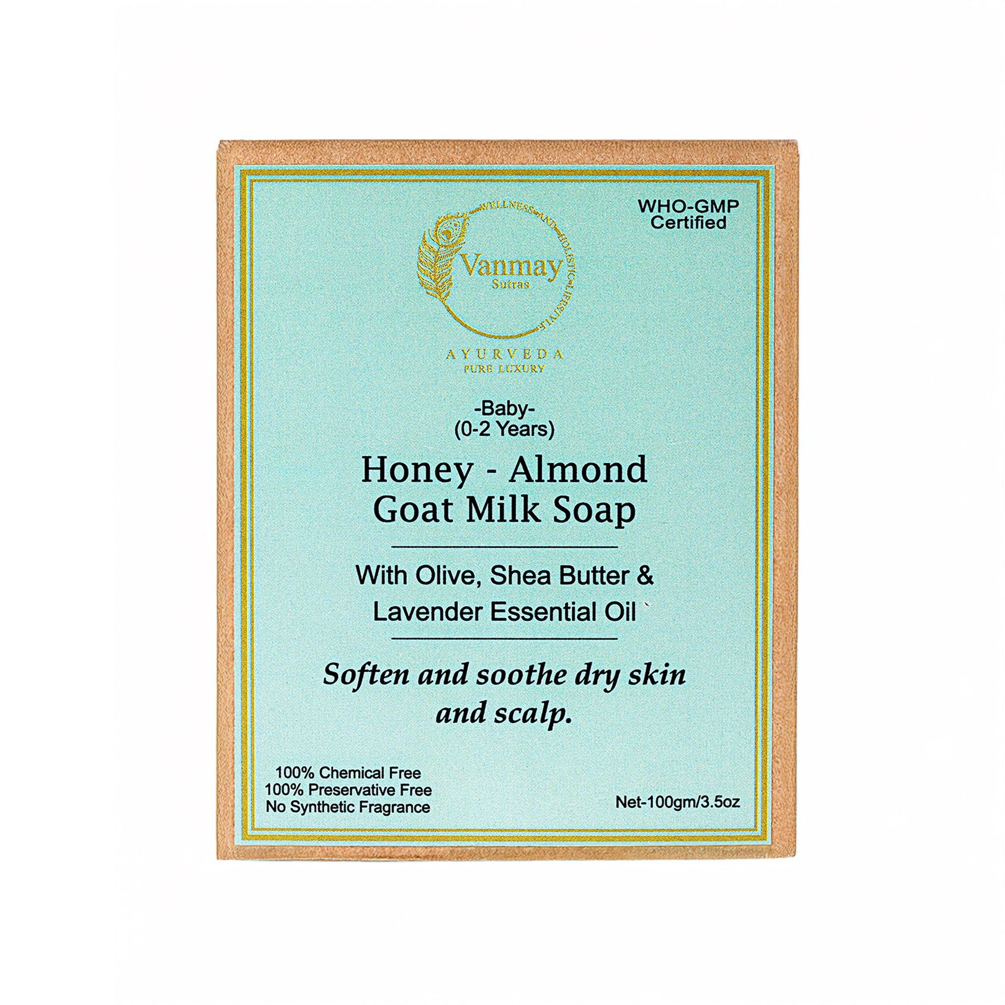 Image of HONEY-ALMOND - GOAT MILK SOAP