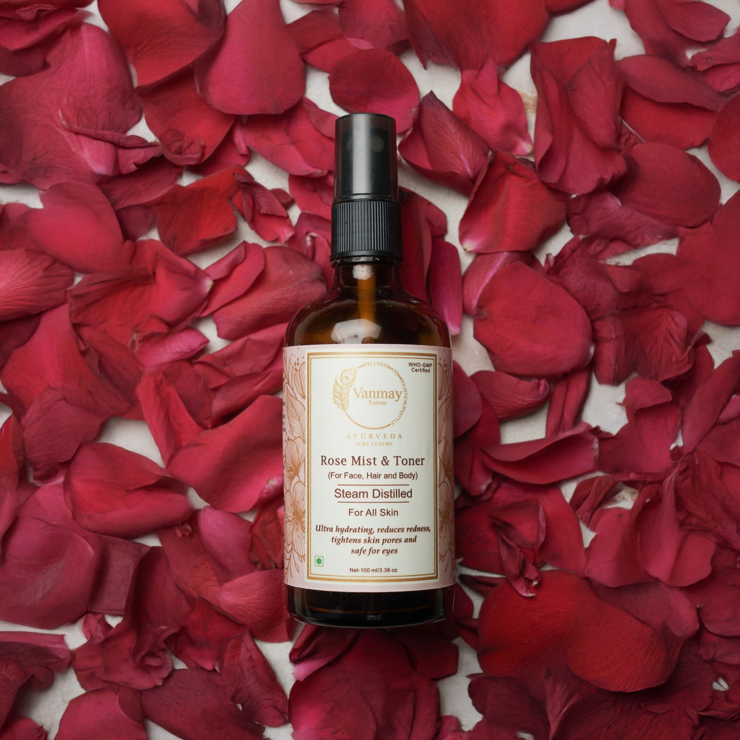 ROSE MIST & TONER -  EDIBLE | ORGANIC| PURE