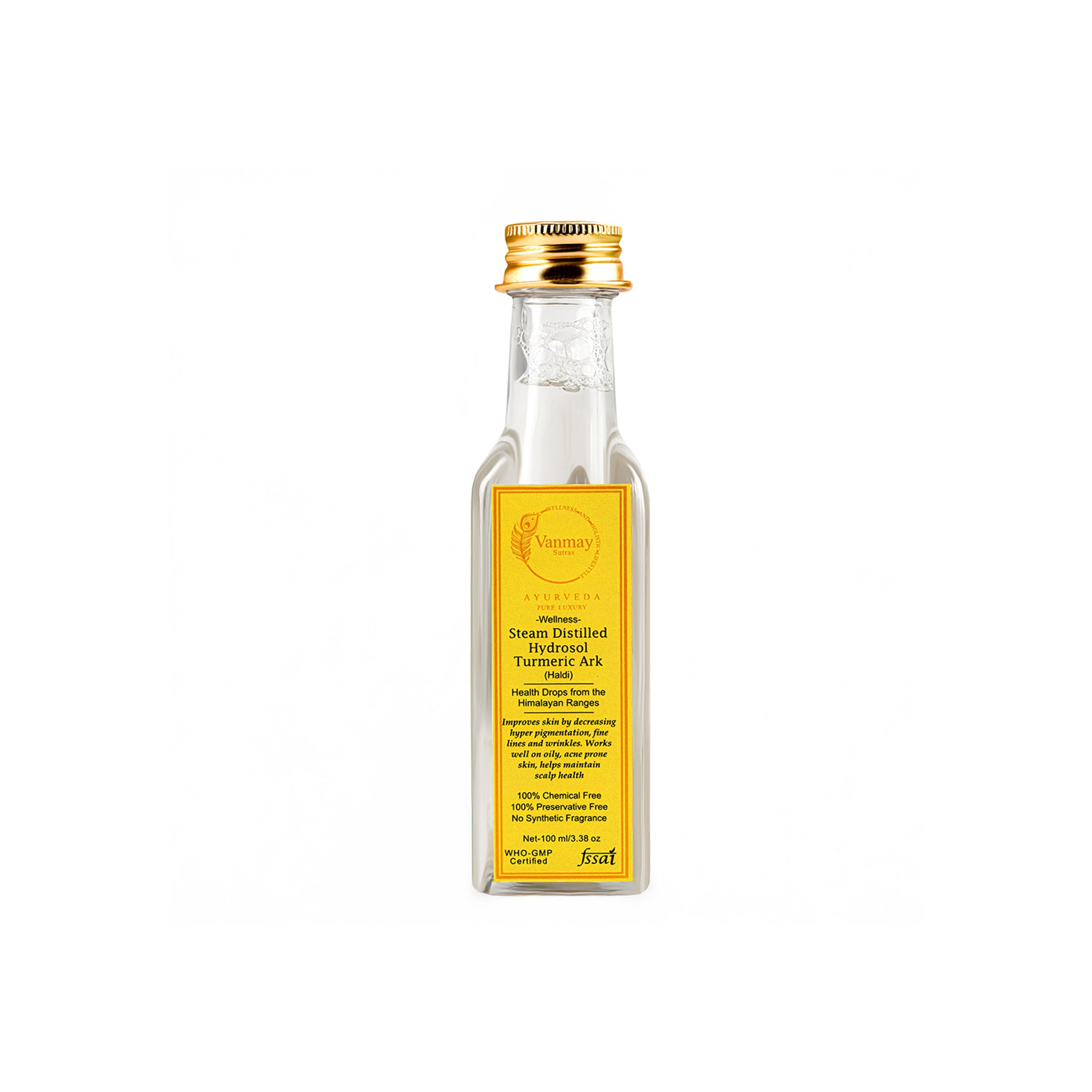 Image of Steam Distilled Hydrosol - TURMERIC ARK