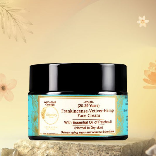 FRANKINCENSE-VETIVER-HEMP - FACE CREAM