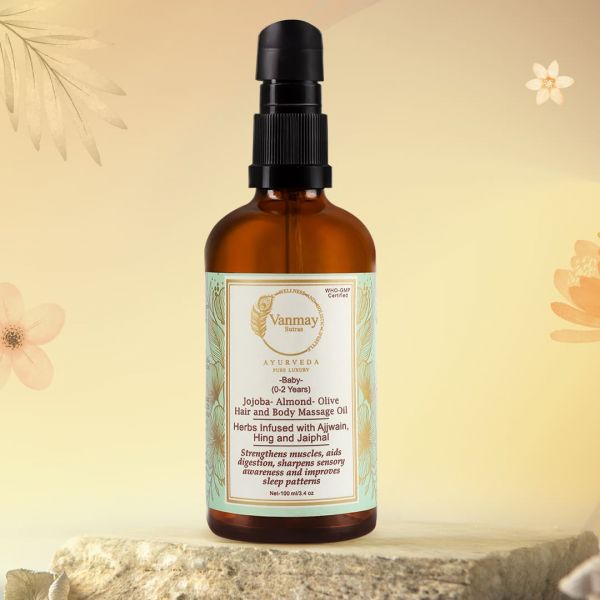 JOJOBA-ALMOND-OLIVE - HAIR & BODY MASSAGE OIL