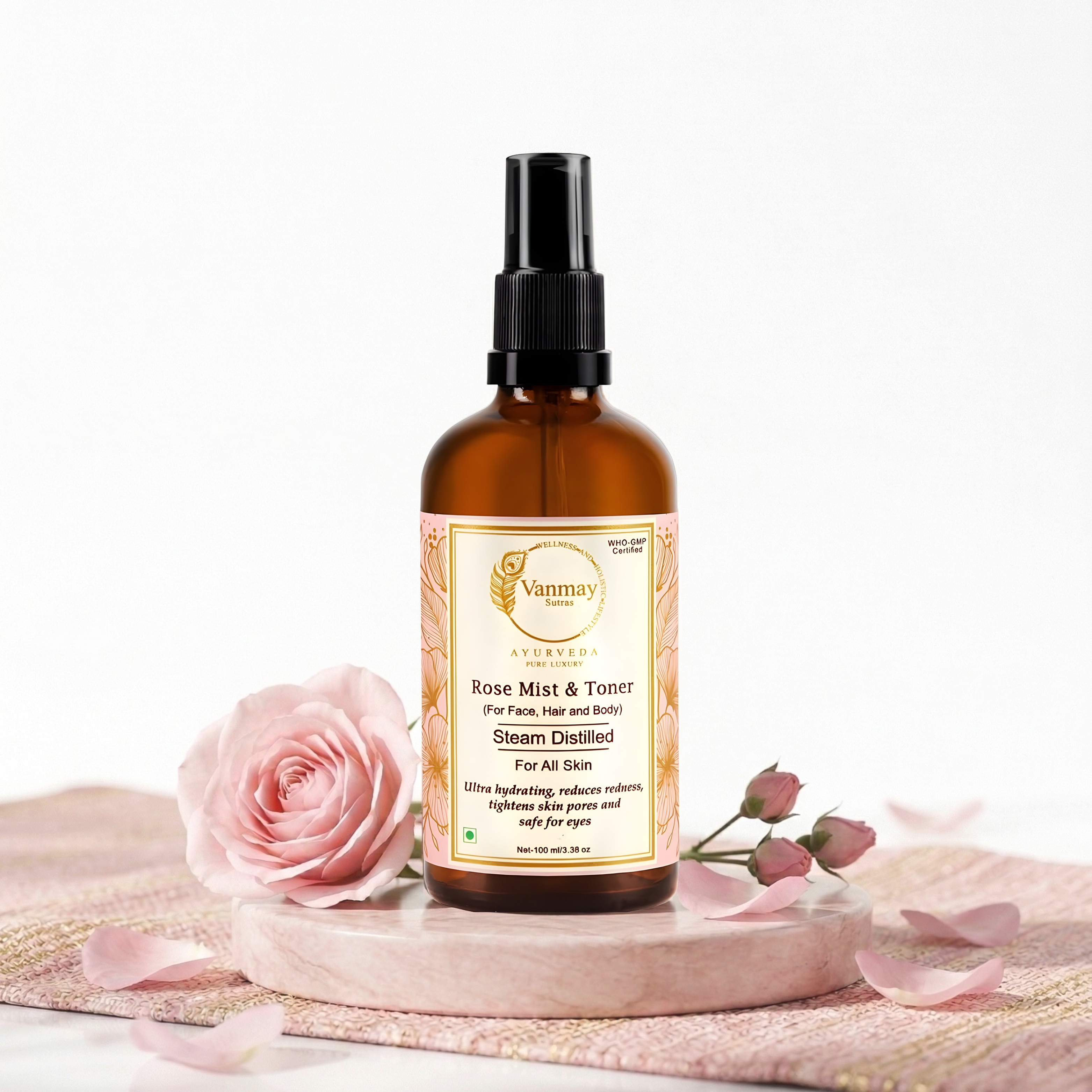 Image of ROSE MIST & TONER -  EDIBLE | ORGANIC| PURE