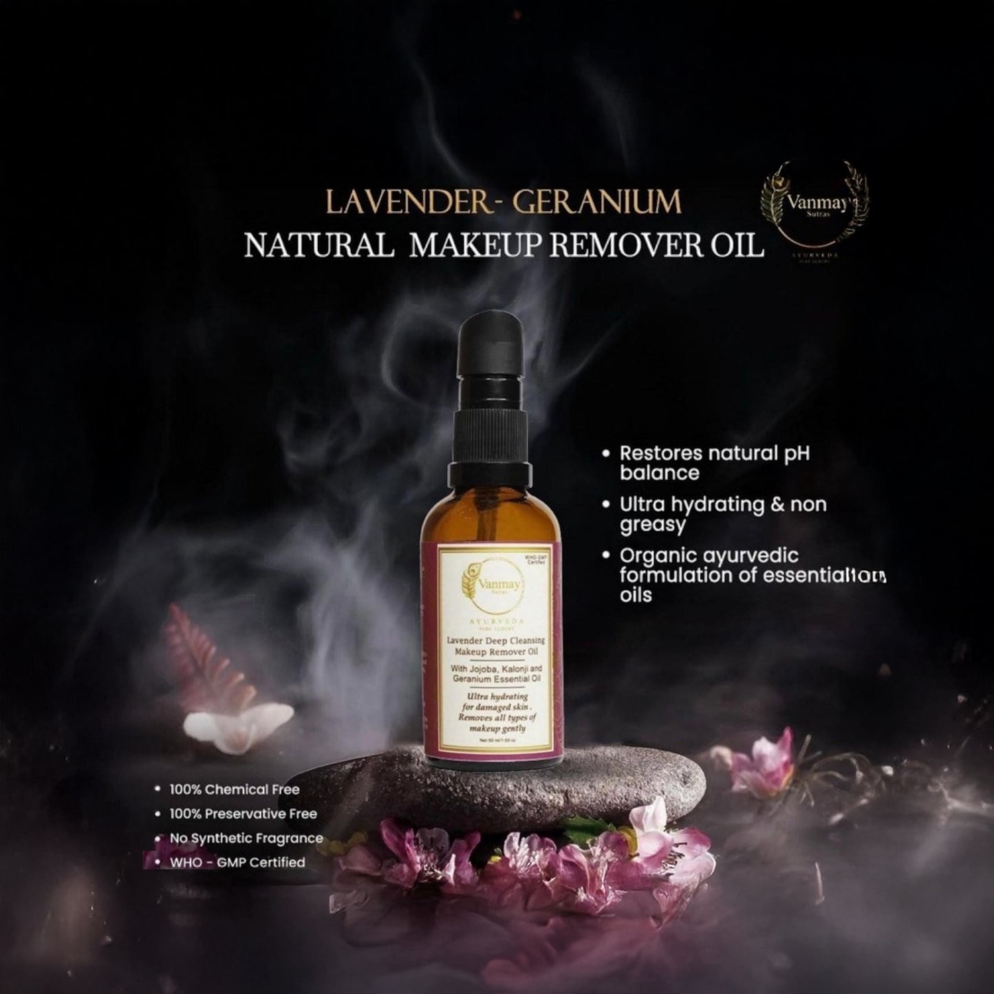 LAVENDER DEEP CLEANSING - MAKEUP REMOVER OIL