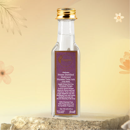 Steam Distilled Hydrosol - SHYAMA TULSI ARK