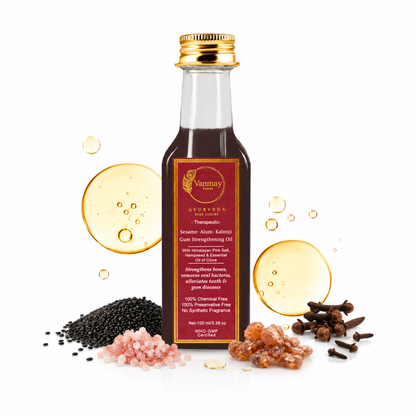 SESAME-ALUM-KALONJI - GUM STRENGTHENING OIL