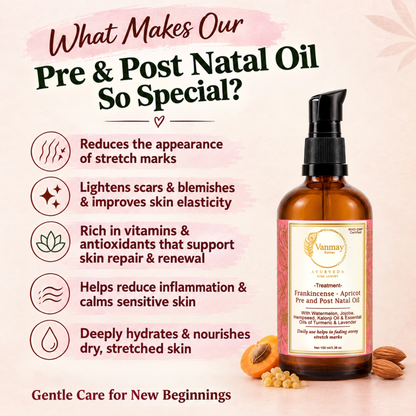 FRANKINCENSE-APRICOT - PRE & POST NATAL OIL