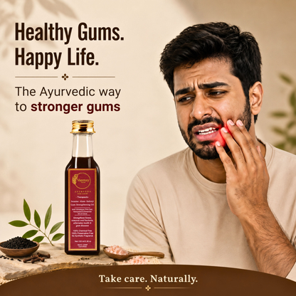 SESAME-ALUM-KALONJI - GUM STRENGTHENING OIL