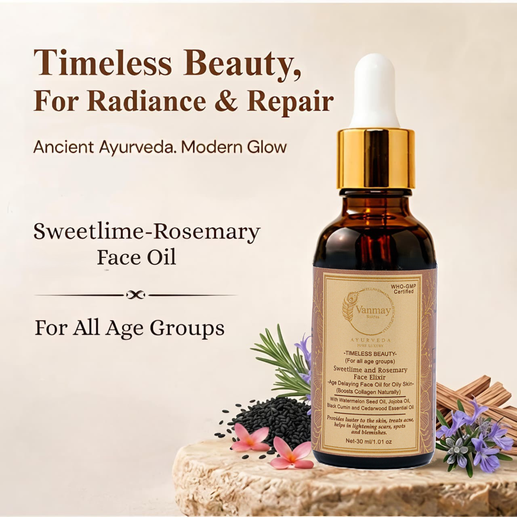 Image of SWEETLIME AND ROSEMARY -  FACE ELIXIR