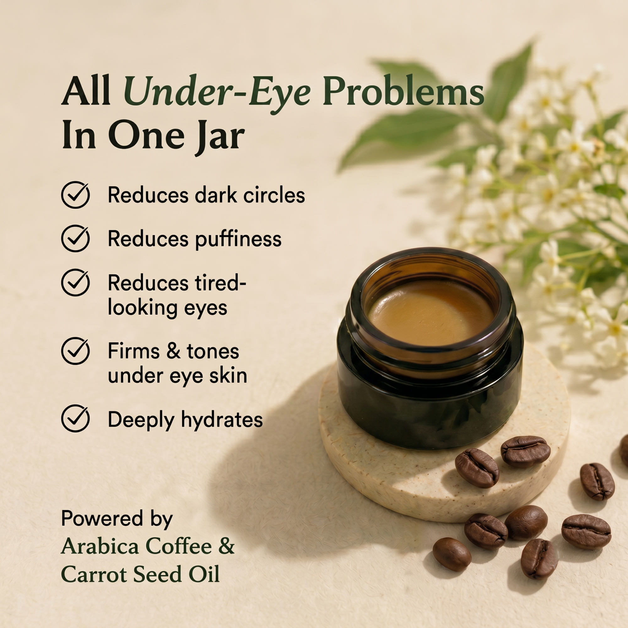 Image of Under Eye Healing Balm to reduce dark circles, repair & restore