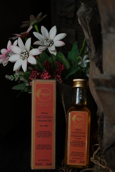 Image of VIRGIN COLD PRESSED - FLAXSEED OIL