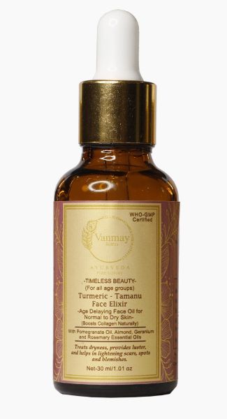 TURMERIC-TAMANU - FACE ELIXIR - FOR ALL AGE GROUPS