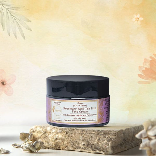 ROSEMARY-BASIL-TEA TREE -  FACE CREAM