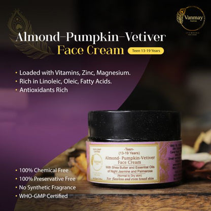 ALMOND-PUMPKIN-VETIVER - FACE CREAM