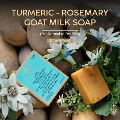 TURMERIC-ROSEMARY - GOAT MILK SOAP