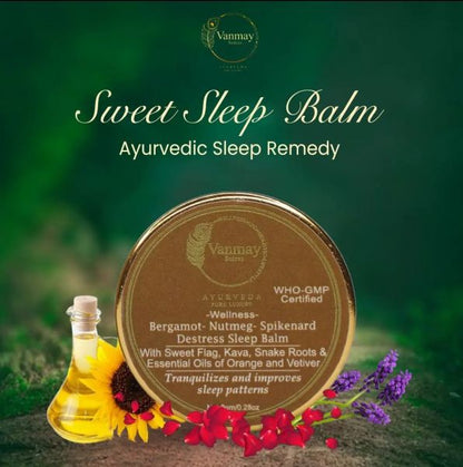 BERGAMOT-NUTMEG-SPIKENARD - DESTRESS SLEEP BALM